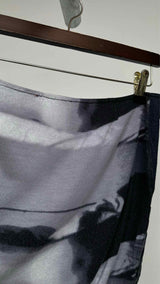 Stephen Sprouse X Andy Warhol Graphic Knit Mini Skirt