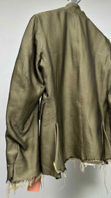 Elena Dawson Raw-end Blazer Jacket