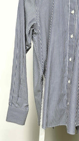 Sacai Waist-buckled Stripe Shirt