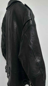 Isabel Marant Bacem Quilted-Lining Leather Jacket