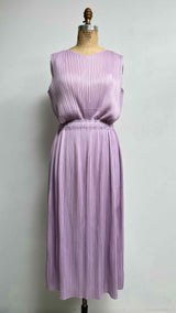 Pleats Please N/S Waist-cut-out Pleated Dress