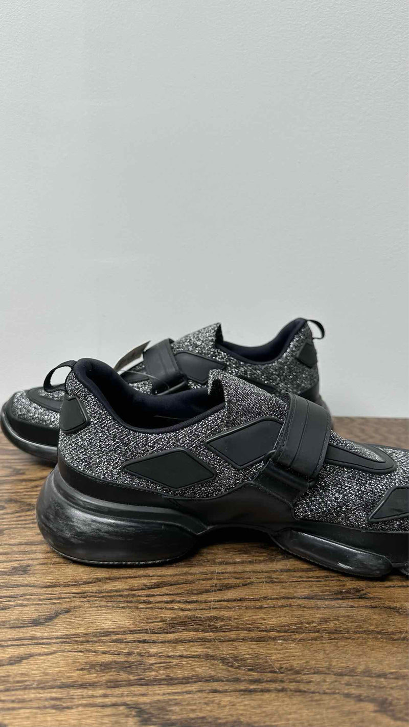 PRADA Cloudbust Glitter Sneakers