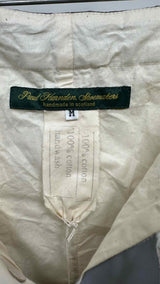 Paul Harnden Crinkled Reflective High-Waisted Wide Pants