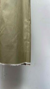Miu Miu Single-breasted Chino and Leather Trench Coat