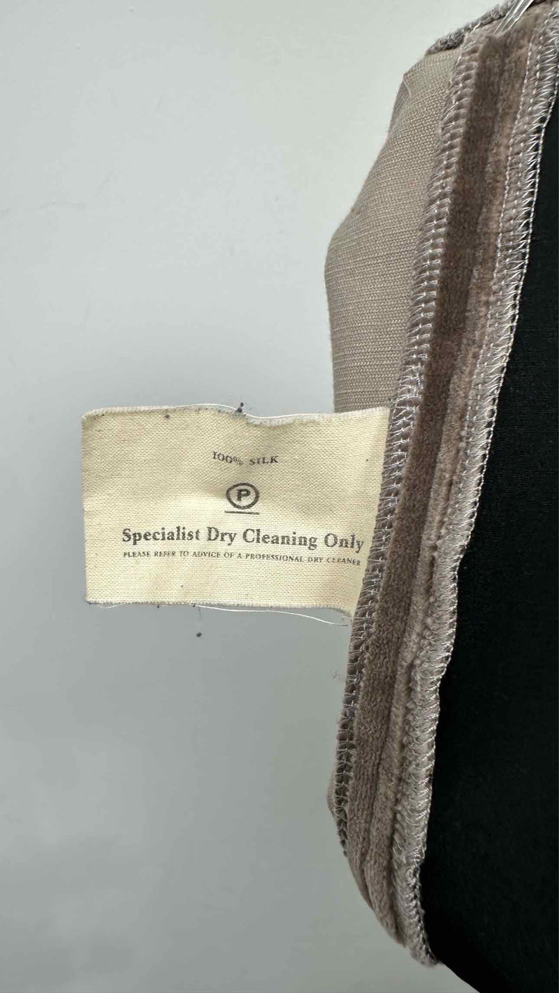 By Walid Silk Velvet Easy Pants