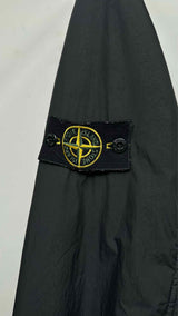 Stone Island Waxed Nylon Bomber Jacket