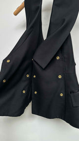 Balmain Double-breasted Halter-neck Blazer Vest
