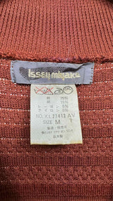 Issey Miyake L/S Quarter-Zip Cable-Knit Long Dress