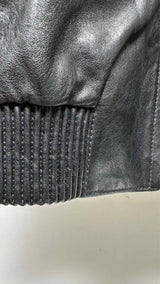 PRADA Leather Bomber Jacket