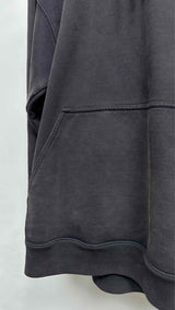 Balenciaga Vintage-wash Logo-embroidered Hoodie