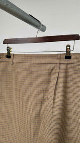 Dries Van Noten Plaid Layered Shorts