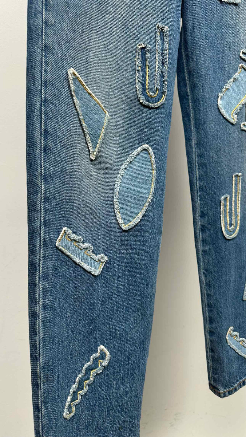 Chanel Patchwork Jeans