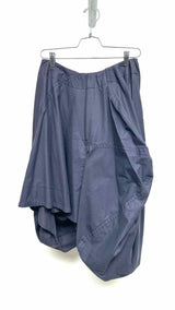 Comme Des Garcons Asymmetrical Contrast-Stitching Skorts