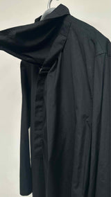 Yohji Yamamoto Pour Homme High-neck Buckled Sheer Top