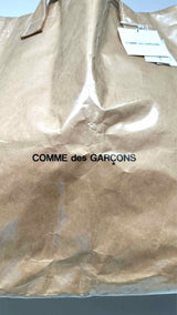 Comme Des Garcons PVC Logo Tote Bag