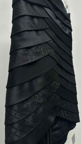 Coperni One-shoulder Tie Reconstructed Mini Dress