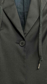 Hussein Chalayan Drawstring Detail Blazer Jacket