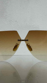 LOEWE Distinctive Rimless Gradient Sunglasses