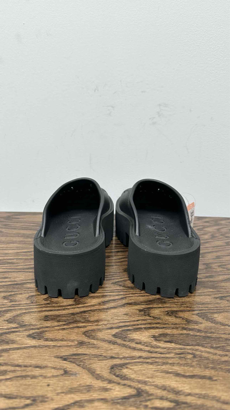 Gucci GG Monogram Perforated Elea Sandals