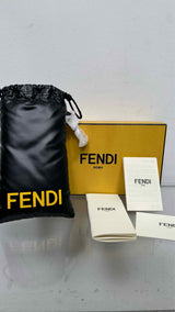 Fendi Aviator Oval Frame Sunglasses