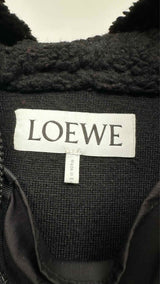 Eye/ LOEWE/ Nature Fleece Patchwork Zip-up Jacket