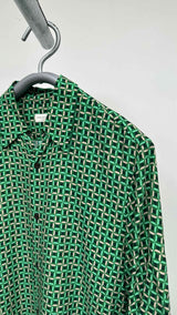 Dries Van Noten S/S Geometric Print Shirt