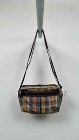 Porter X Comme des GarÃ§ons Homme Plaid-pattern Messenger Bag