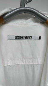 Dirk Bikkembergs High-neck Fishtail Light Coat