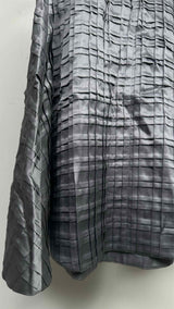 Thom Browne Pleated Silk A-line Long Skirt