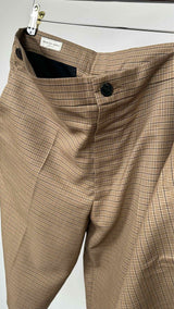 Dries Van Noten Plaid Layered Shorts