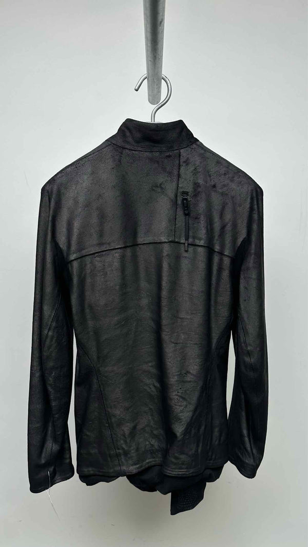 Boris Bidjan Saberi 3 Dimensions Cut Leather Jacket