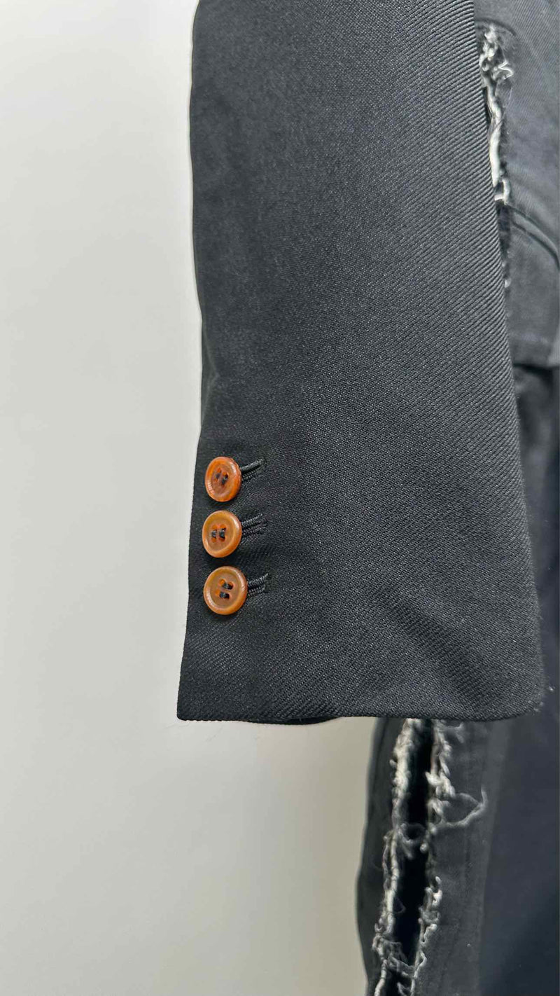 Comme Des Garcons Double-breasted Side Cut-out Jumpsuit