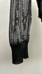 Margiela Reverisble Sheer Jacquard Sweater