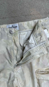 Stone Island X Supreme  Reflective Ice Camo Ripstop Cargo Pants