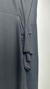 PRADA N/S Frill Maxi Dress