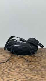 Balenciaga Denim Monogram Bag