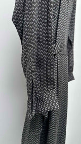 Comme Des Garcons Comme Des Garcons L/S Printed Dress