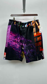 Dries Van Noten X Mika Ninagawa Graphic Bermuda Shorts