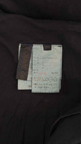 Comme Des Garcons Waist-slit Reconstructed Long Skirt