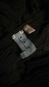 Tao Comme Des GarÃ§ons Lace-string Cut-out Sweater