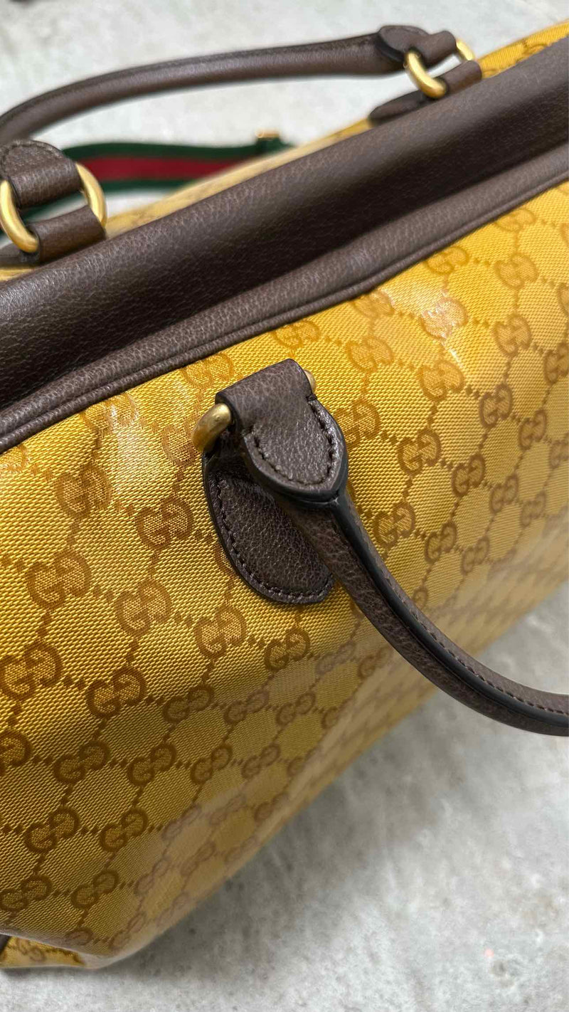 Gucci Adidas Large Duffle Bag