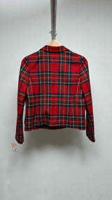 Comme Des Garcons Girl Plaid Blazer Jacket