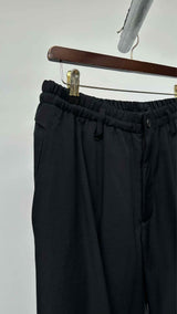 Yohji Yamamoto Pour Homme Side-botton Cropped Easy Pants