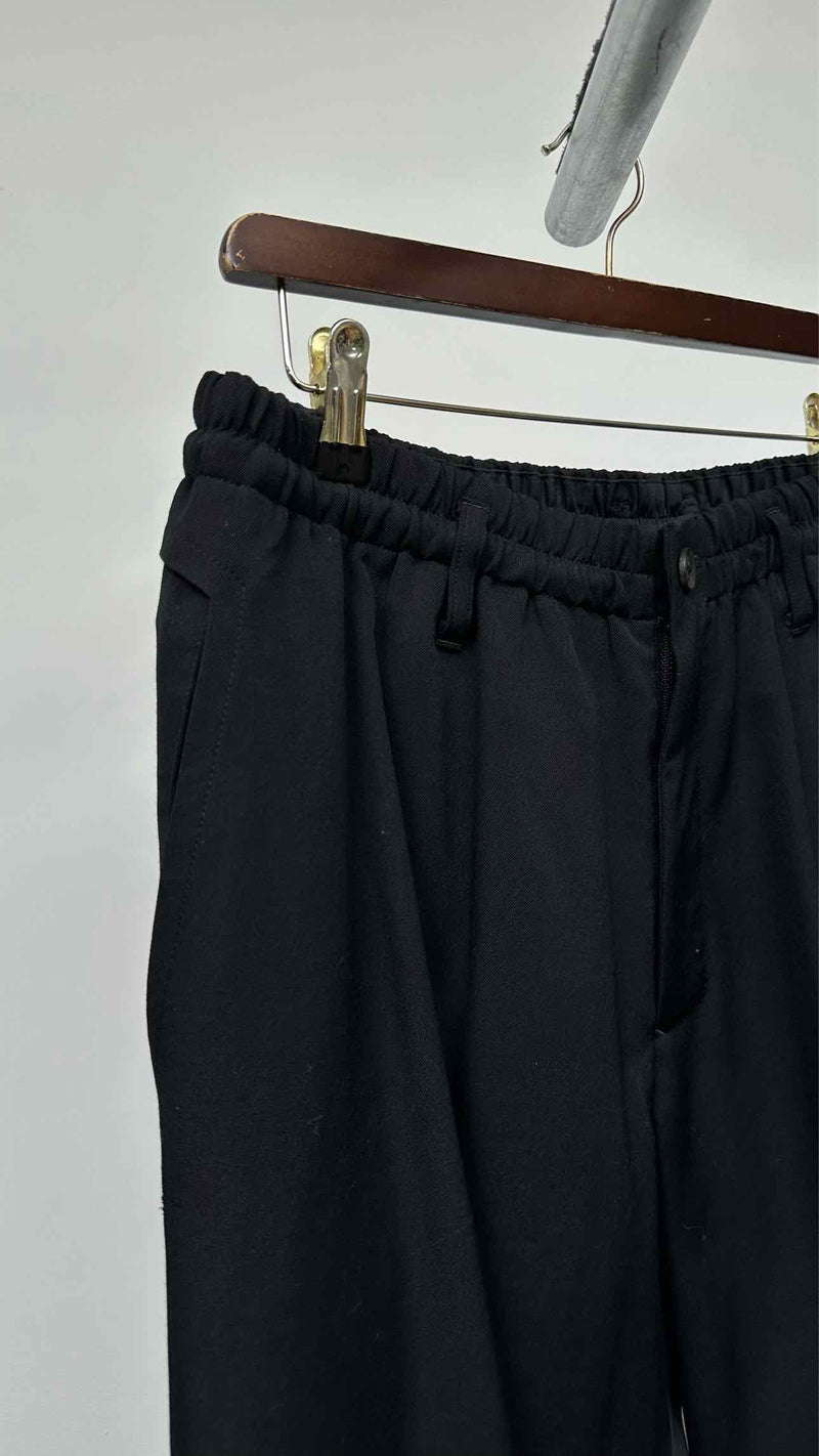 Yohji Yamamoto Pour Homme Side-botton Cropped Easy Pants