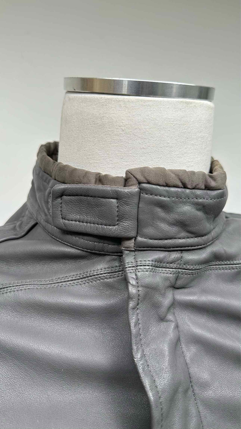 Rick Owens Leather Jacket