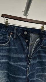 Yohji Yamamoto Pour Homme 2002 Replica Washed Wide Jeans