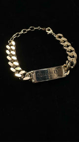 Christian Dior Couture Chain Lonk Bracelet