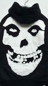 Supreme X The Misfits Skal-pacthed Zip-up Hooded Work Jacket