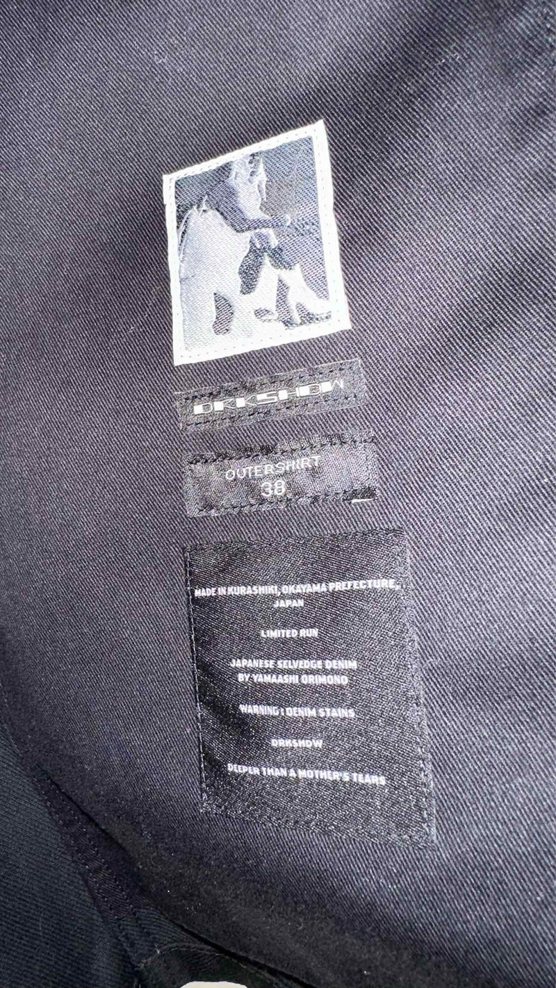 DRKSHDW Long Denim Shirt Coat