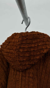 Issey Sport Big-collar Fazzy Corduroy Jacket